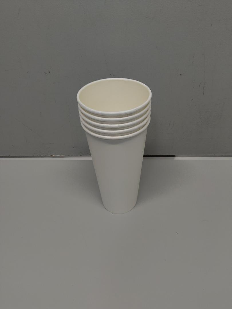 Disposable Cardboard Cups 5 Pack
