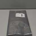 NICETOWN Door Curtain Panel, Grey French Door Curtains Blackout Thermal Insulated Curtain Sidelight Privacy for Window/Living Room/Doorways/Classroom (25W by 72L inches, 1 Panel)