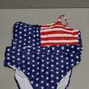 Tempt Me Women High Waisted Bikini Set Athletic Two Piece Swimsuits Sporty High Cut Bathing Suit with Scoop Neck.M