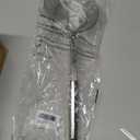 Hiware Solid Stainless Steel Spider Strainer Skimmer Ladle for Cooking and Frying, Kitchen Utensils Wire Strainer Pasta Spoon, 5.4 Inch