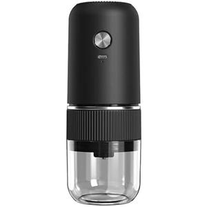 M-MAX Burr Coffee Grinder,Professional Wireless with One-Click Grinding & Adjustable Coarseness,Portable Mini Coffee Bean Grinder for Home/Office/Travel,Black