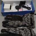 Rechargeable Heated Gloves for Men Women, 7.4V Fast Heating Glove Liners, Hand Warmers Arthritis Heater Cold Winter Gloves, Snowmobile Camping Cycling Skiing Hiking Working Camo