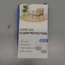 24 Pcs Chair Leg Floor Protectors for Hardwood Floors Silicone Covers to Protect Wood Tile Floors Felt Pads Furniture Leg Caps Non Slip Reduce Noise (Fit:1.3"-2")