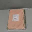 Aesthetic Thick Spiral Notebook Journal For Women in B5 Format - Stylish Linen Hardcover College Ruled Note Book w 300 Lined Pages - Cute Supplies For Bible Study & Staying Organized at Work or School (Pink)