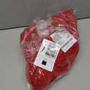 xo, Fetti Red Velvet Christmas Tree Skirt | 41" | Pinkmas Holiday Decorations, Merry Xmas Party Accessory, Girly Tree Stand Collar Blanket, Ruching Details