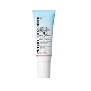 Peter Thomas Roth | Water Drench Broad Spectrum SPF 45 Hyaluronic Cloud Sheer Tint Moisturizer (1.7 Fl Oz (Pack of 1))