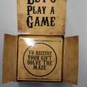 aGreatLife Money Maze Puzzle Box, ABS Material, All Ages, 1 Piece, 3x3 Cube, Green, Intermediate Skill Level, Portable, Unisex