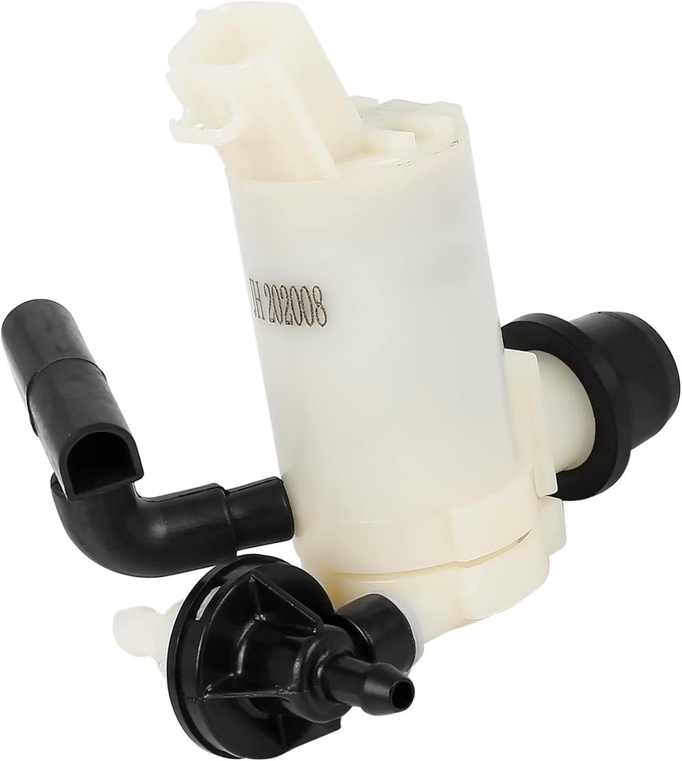 Windshield Washer Pump Motor 76806-TK6-A12 Car Windshield Cleaning Washer Pump for Honda Fit 2009-2013 Plastic Black White