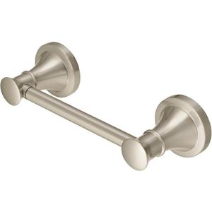 Hoimpro Wall Mounted Rustproof Toilet Tissue Paper Holder Bathroom Accessories Toilet roll Paper Hanger, Brushed Nickel