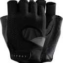 LIFECT Freedom Workout Gloves, Knuckle Weight Lifting Shorty Fingerless Gloves with Curved Open Back, for Powerlifting, Gym, Women and Men, M