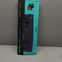 Logitech MK345 Wireless Keyboard and Mouse Combo with Palm Rest, 2.4 GHz USB Receiver, Compatible with PC, Laptop, Black (1 Pack)