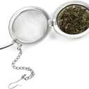 Stainless Steel Tea Ball Infusers 2-Pack - Two Sizes - One 2" and One 2.75" Tea Ball - Easy Clean, Durable Mesh Filter for Loose Tea, Tisanes, Herbs, Spices - Easy Flavor Extraction