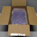 ProCase Earring Holder Organizer Jewelry Box with 3 Drawers, Acrylic Clear Earring Case with Adjustable Velvet Trays for Women - Purple, 3 Layers