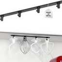 Aieve Metal Stand Mixer Attachment Holder Compatible with Kitchenaid Mixer Accessories, for Storage Organize Your Kitchen Aid attachments