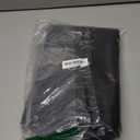 YoungsTex Blackout Curtains 48 Inches Length for Short Window - Dark Grey Thermal Insulated Drapes with Grommet Room Darkening Privacy for Bathroom Bedroom, 2 Panels, 42 x 48 Inch