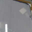 SWANCROWN Lockable Noticeboard White Bulletin Boards Magnetic Wall Mount Message Board with Glass Door and Keys 28x26inch(6xA4) (Silver Frame)