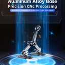 DICMKY Car Phone Holder Mount for Various Dashboards, 360°Rotating Gravity Phone Holders for Your Car with Metal + Sticky Base, Universal Accessories Clamp Cell Phone Automobile Cradles for iPhone GPS