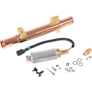 8M0125852 Fuel Pump and Cooler Kit for Mercury MerCruiser V6, V8 EFI Engines - Replacement for 861156A03, 305, 350, 377, 454, 503 CID - Fits MCM, MIE 350 MAG, MX6.2 MPI - Seawater Corrosion-Resistant