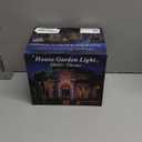 Laser Christmas Projector Lights Outdoor(GRB), 4 Holiday Theme HD Effects (Christmas, Firefly, Halloween, Dots and Lines), Christmas Decorations Projector Light Show for House Garden Party