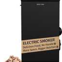 EAST OAK 30" Electric Smoker for Outdoors | Up to 6× Longer Smokes on a Single Load | Side Chip Loader for Uninterrupted Smoking | Bigger Batches with 725 sq in Cooking Area