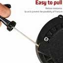 Black Aluminum Pull Starter Recoil Starter for 2 Stroke Engine 47cc 49cc Pocket Bike Mini ATV Dirt Bike