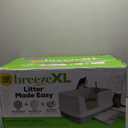 Purina Tidy Cats Litter System, Non-Clumping, Breeze XL All-in-One Odor Control & Easy Clean Multi Cat Box - 18 lb. Box