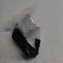 Bostitch Office Konnect Power Hub, Two Outlets Charging Station for Desktop, Shallow Tray Top, White