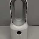 Desk Fan,13 Inch Portable Bladeless Fan, Small Quiet Office Fan with 106° Oscillating, 3 Speeds & Night light, LED Display, Button Control, Personal Table Fan for Bedroom, Office, Home, Study Room