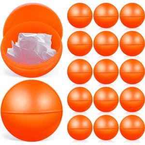 BESPORTBLE 25 Pcs Plastic Raffle Balls Openable Mini Lottery Balls for Party Games Events Colored Hollow Bingo for Group Activities and Celebrations
