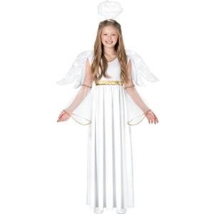 Morph Angel Costumes For Girls - Kids Angel Dress - Girls Angel Costume - Children's Angel Outfit - Perfect For Dress Up, Size M