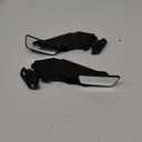 Protaper Motorcycle Wing Rearview Mirror, Bar End Rear View Mirrors, Compatible with Yamaha YZF R1 1998-2006, 2 PCS(Glossy Black)