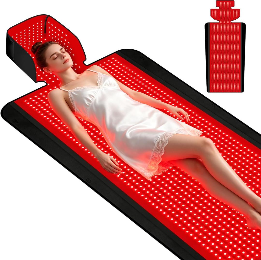 Red Light Therapy Mat for Full Body, 80.6"×35.7"