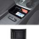 Center Console Organizer Tray for Honda Pilot 2016-2022/ Ridgeline 2020-2023/ Passport 2019-2023 Accessories, Central Control Armrest Secondary Storage Box ABS Material