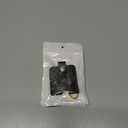 2 x Leather Keys Sleeve for Broken Car Key Loop Replacement - Cute Keychain Cover - Protector, Holder for Men & Women (Large-black03)