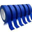 Masking Tape, Blue Tapes, Painters Tape, Artist Painter's Painting Paper Tape for Multi-Purpose Wall Paint, DIY Crafts, Scrapbook, Decoration, Labeling, Edge Finishing, 0.94INx60.1YDSx6 Rolls=360.6YDS