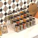 4 Tiered Stands for Display,4MM Thick and Durable,2 "Wide Clear Acrylic Risers Table Display Stand for Perfume Organizer,Cupcake Stands,Figurine Display,Makeup Display and Toy Funko Pop Display,1 Pack