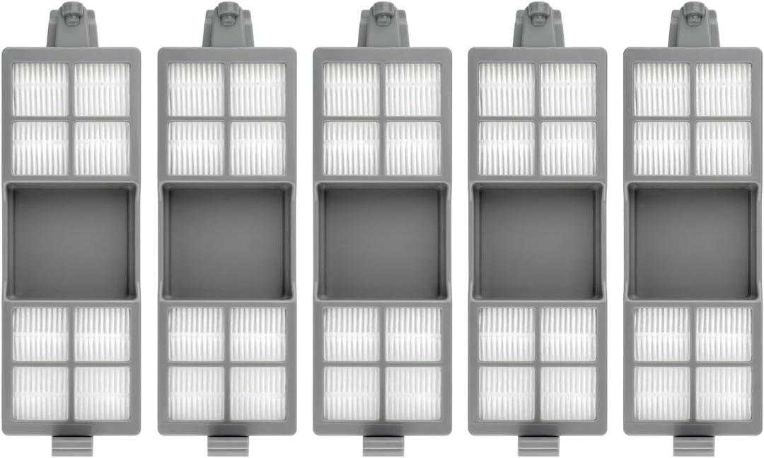 (5 Pack) Roomba 205 DustCompactor Vac Replacement HEPA Filters Compatible with iRobot Roomba 205 DustCompactor Vac Robot Vacuum, Upright Filter, Canister Filters, Vacuum Filters