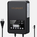 400W Low Voltage Landscape Transformer 12V/14V Output with Timer & Photocell 