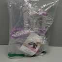 Pedal Resistance Band with Handle, 6-Tube Foot Pedal & Ankle Puller Exercise Band for Full Body Workout, Multifunction Home Gym Equipment for Arms, Legs, Abdomen, Waist Training