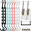 8-Pack-Closet-Organizers-and-Storage,Sturdy Organization-and-Storage-Hangers-Space-Saving for Wardrobe,Dorm-Room-Essentials for College Students Girls Smart Clothes Hanger Apartment Essentials