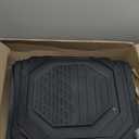 Skechers Heavy Duty Rubber Car Floor Mats,Dual Color Design Floor Mats,All Weather Car Mats,Waterproof Trim to Fit Universal Floor Liner Car Accessories,Automotive Floor Mats for Cars Trucks Suvs,Red