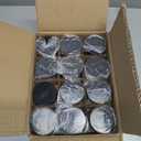 2 oz Glass Jars with Lids, Hoa Kinh 24 Pack Air Tight Leak Proof Small Clear Transparent Cosmetic Glass Jars - White Inner Seal Lid for Handmade Lotions, Creams, Body Butter, Candle, Crafts Storage