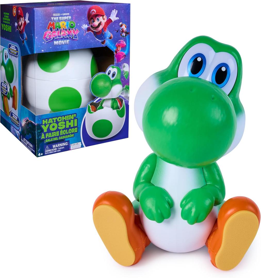 Hatchin’ Yoshi Interactive Toy, One Size