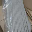 PURE ERA Bullnose Carpet Stair Treads Set Tape Free Non-Slip Indoor Stair Protectors Pet Friendly Rugs Covers Soft Skid Resistant Washable Reusable 9.5" x 30"(14 Pieces,Light Gray)