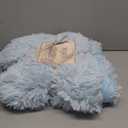 Plush Super Soft Blanket Bedding Sofa Cover Furry Fuzzy Fur Warm Throw Qulit Cozy Couch Blanket for Winter (63"x79", Light Blue)