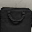 Sturdy 3 Ring Zipper Binder With Shoulder Strap For School - Beautiful 2 Inch Zip Up Binder with Extra Pockets Holds 500 Sheets, Books & Laptop - Easy to Carry Trapper Keeper Made Of Premium Fabrics (Black)