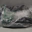 JIATEMET 3 Ring Zipper Binder Bag for 700+ Sheets Capacity Detachable Backpack Straps & Shoulder 14 Inch Laptop for School and Office(Green)