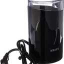 Krups Fast Touch Coffee Grinder Electric 3 Oz. Black