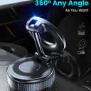Jononser Magnetic Suction Cup Phone Mount for Magsafe, 360 Adjustable Magnetic Car Phone Holder, Pocket Size Foldable Car Mount, Cell Phone Holders for Your Car for iPhone 17 16 15 14 13 12 Series, Black