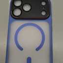 Magnetic for iPhone 17 Pro Max Case with Integrated Camera Protection, [Seamless Work with Magsafe] [Military Grade Shockproof] [Covered Camera Control Button] for iPhone 17 Pro Max 6.9'', Ultramarine